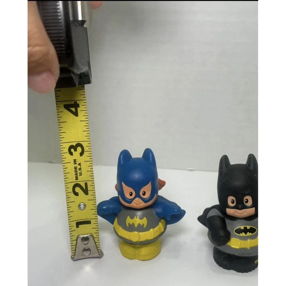 Fisher Price Little People BATGIRL Bat Man DC Comics Set Of 2‎ Figure